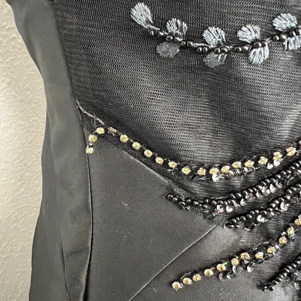 Mermaid One Shoulder Evening Gown - Picture 6 of 10